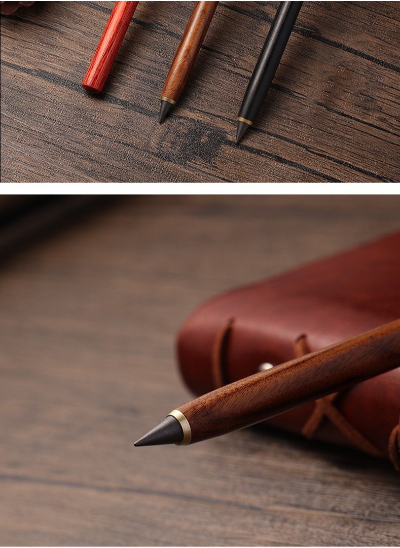 Generic Boys and Girls' Sandalwood Decompression Pencil: Erasable Inkless Everlasting for Drawing Writing  - Image 5
