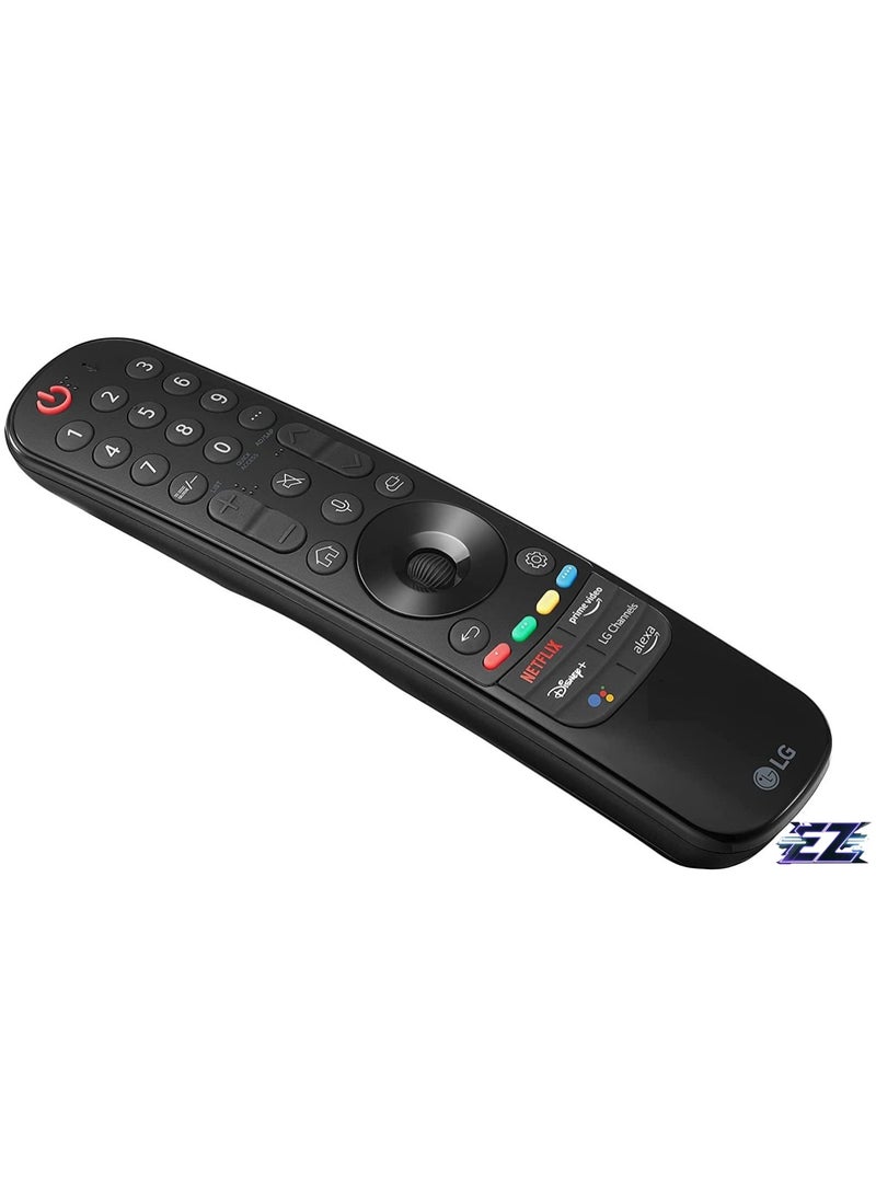 ELTRAZONE - New AN-MR22GA OEM Replacement Magic Bluetooth Remote Control with Mic for LG OLED65C2PUB 65 C2 Series 4K Smart OLED TV (2022) with Netflix Prime Video Disney+ LG Channels Buttons with battery - Image 1