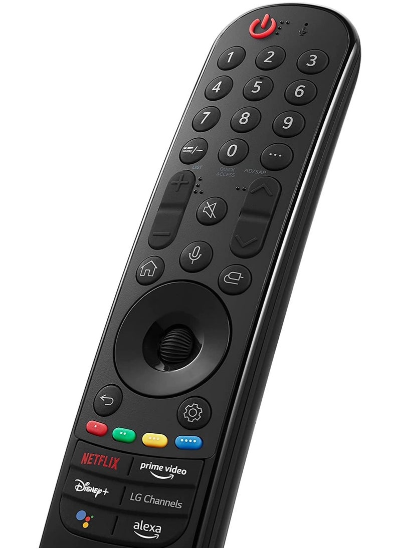 ELTRAZONE - New AN-MR22GA OEM Replacement Magic Bluetooth Remote Control with Mic for LG OLED65C2PUB 65 C2 Series 4K Smart OLED TV (2022) with Netflix Prime Video Disney+ LG Channels Buttons with battery - Image 1
