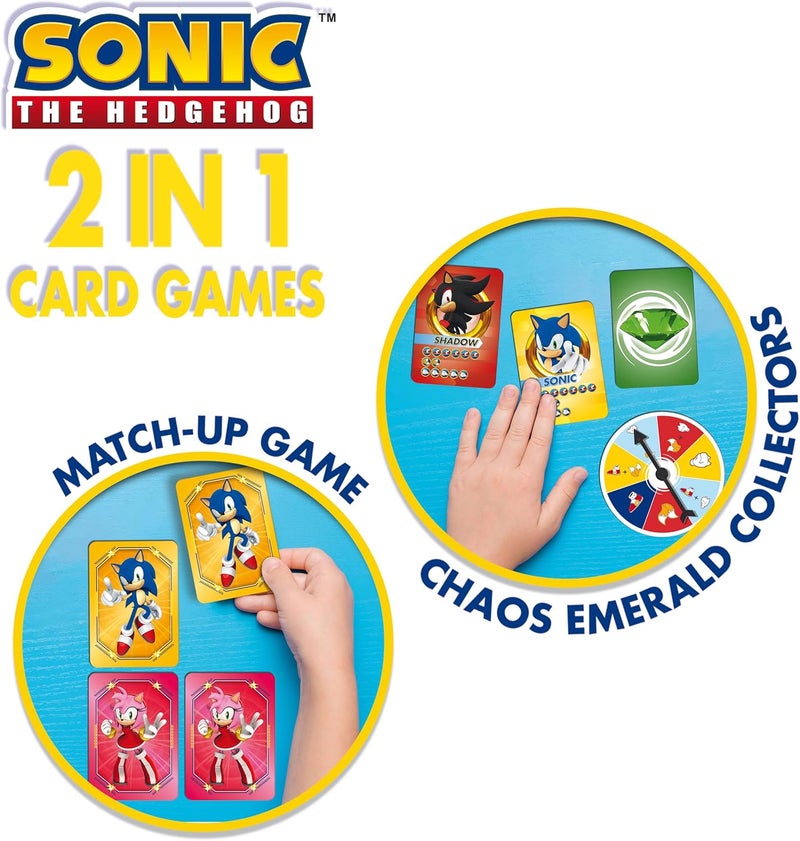 Sonic the Hedgehog Backpack with 2 in 1 Card Games - Image 4