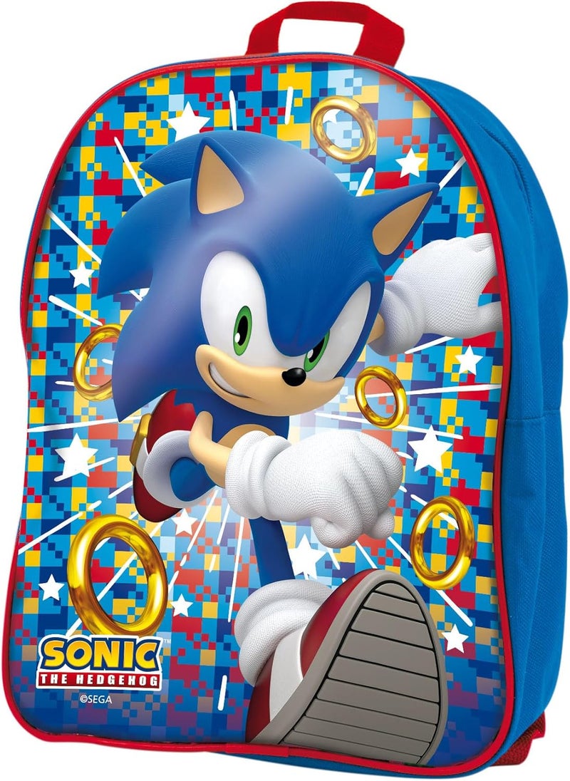 Sonic the Hedgehog Backpack with 2 in 1 Card Games - Image 5