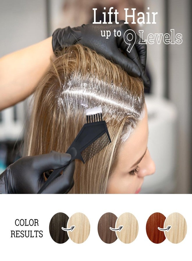 BELEZALIB Hair Bleach Kit, Hair Lightener for Dark Hair, Bleach Cream with Hair Mask, Protect & Repair While Lightening, Lifts up to 8 Shades, Complete kit with Tint Bowl, Brush, Gloves & Cap - Image 3