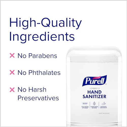 PURELL Advanced Hand Sanitizer Foam, Clean Scent, 1200 mL Refill for PURELL ES10 Automatic Hand Sanitizer Dispenser (Pack of 2) – 8353-02 - Image 3