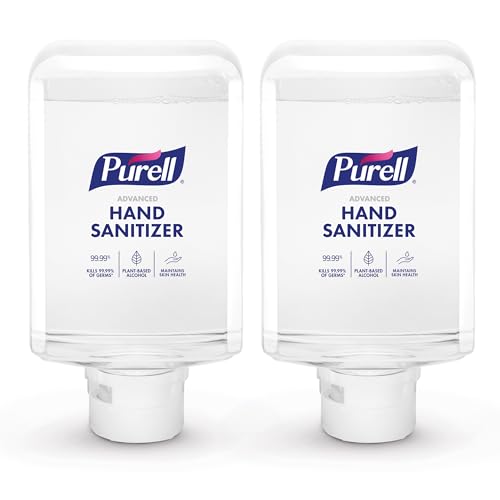 PURELL Advanced Hand Sanitizer Foam, Clean Scent, 1200 mL Refill for PURELL ES10 Automatic Hand Sanitizer Dispenser (Pack of 2) – 8353-02 - Image 1