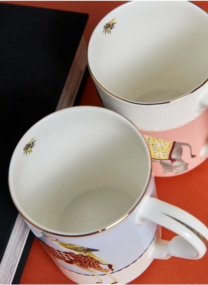 YVONNE ELLEN 2 Pcs Mugs Set
