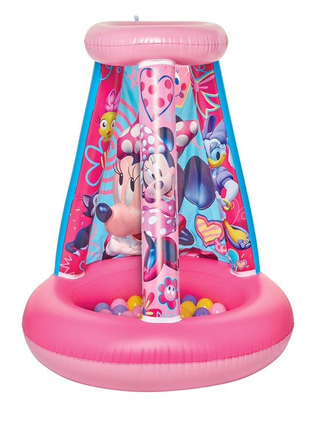 Minnie Mouse Kids Ball Pit, 1 Inflatable & 15 Soft-Flex Balls - Image 3
