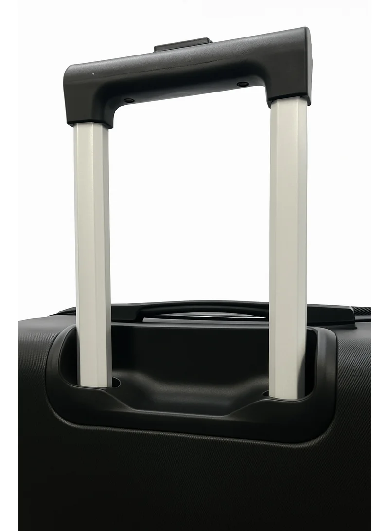HAYYAK HYK-02 Set of 3 Luggage| ABS Hardside Trolley| Cabin-20 Inch, Medium-24 Inch, Large-28 Inch| Black
