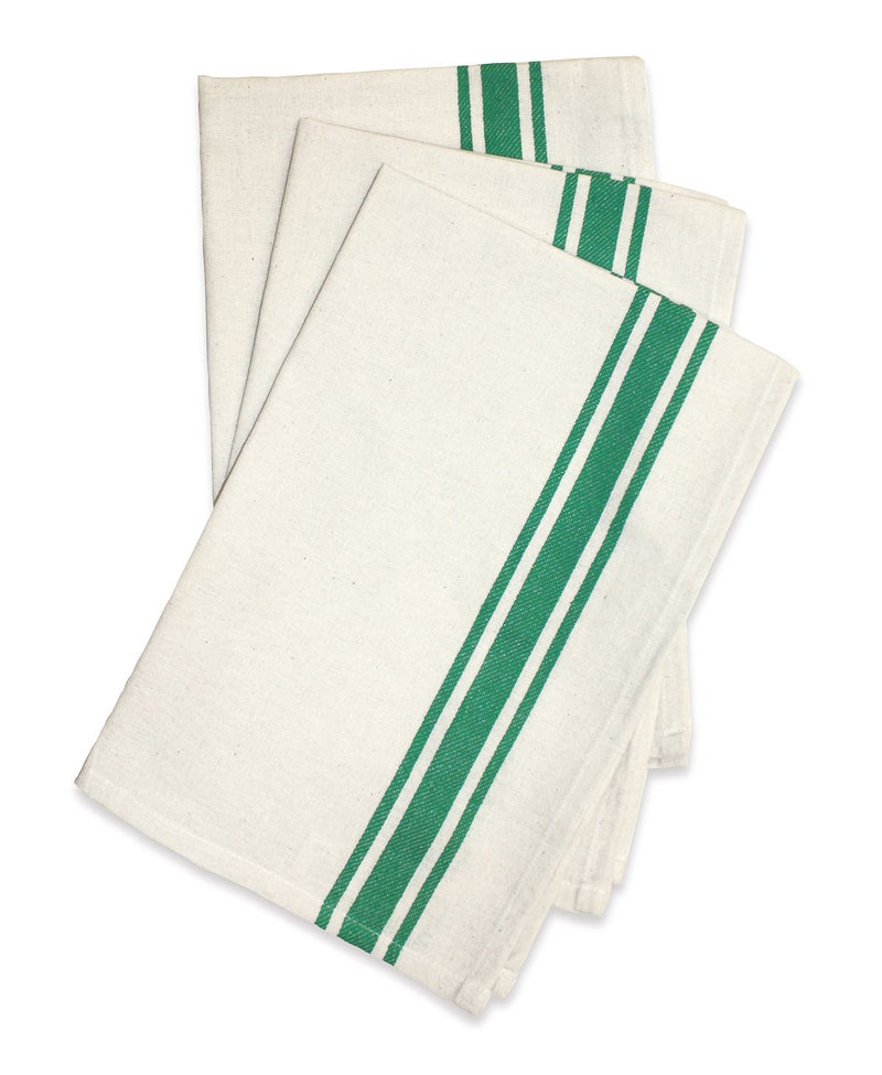 Aunt Marthas PKFGR Kelly Green Dish Towels