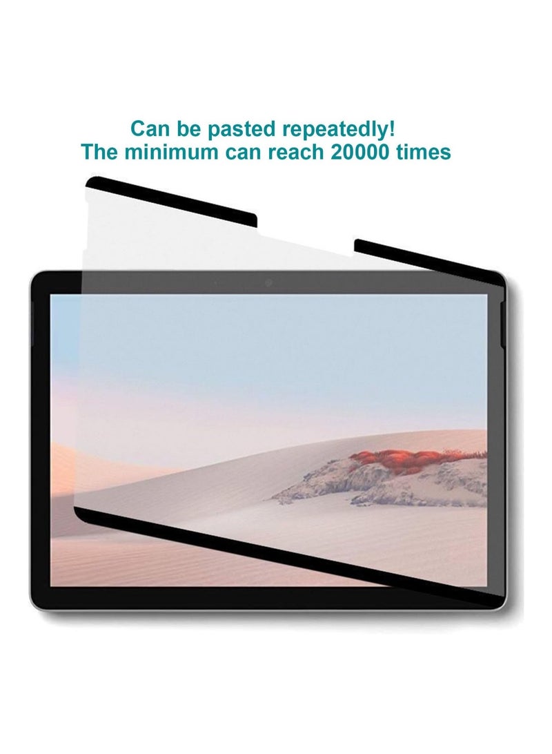 Paper Film Magnetic Screen Protector Compatible with Microsoft Surface Pro 9, 13” 2022 Bubble-Free Matte Film, Write and Draw Like on Paper, Removable on Tempered Glass Stand - Image 4