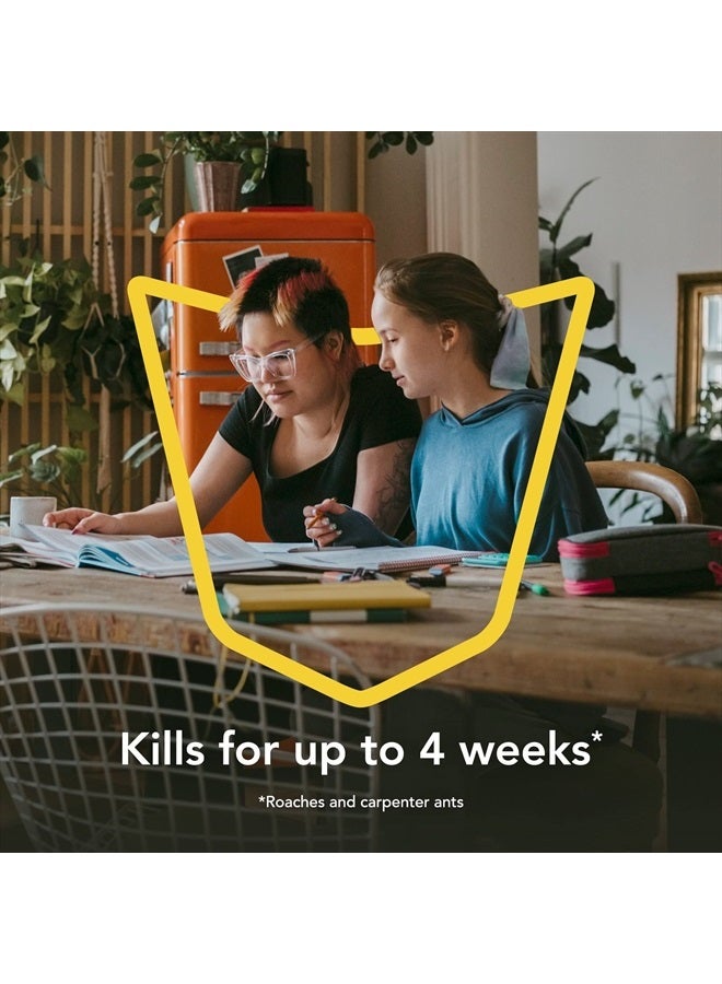 RAID رذاذ حشرات مضاد للنمل والصراصير، صيغة مائية، مبيد حشري بدون بقايا دهنية، يقتل عند الاتصال، 17.5 أونصة - Image 4