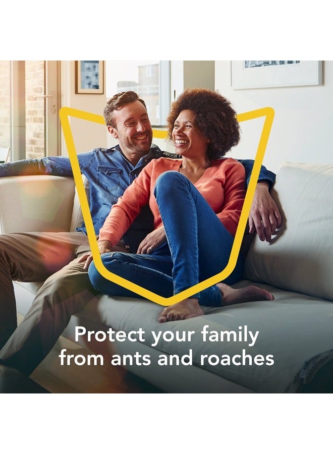 RAID رذاذ حشرات مضاد للنمل والصراصير، صيغة مائية، مبيد حشري بدون بقايا دهنية، يقتل عند الاتصال، 17.5 أونصة - Image 2