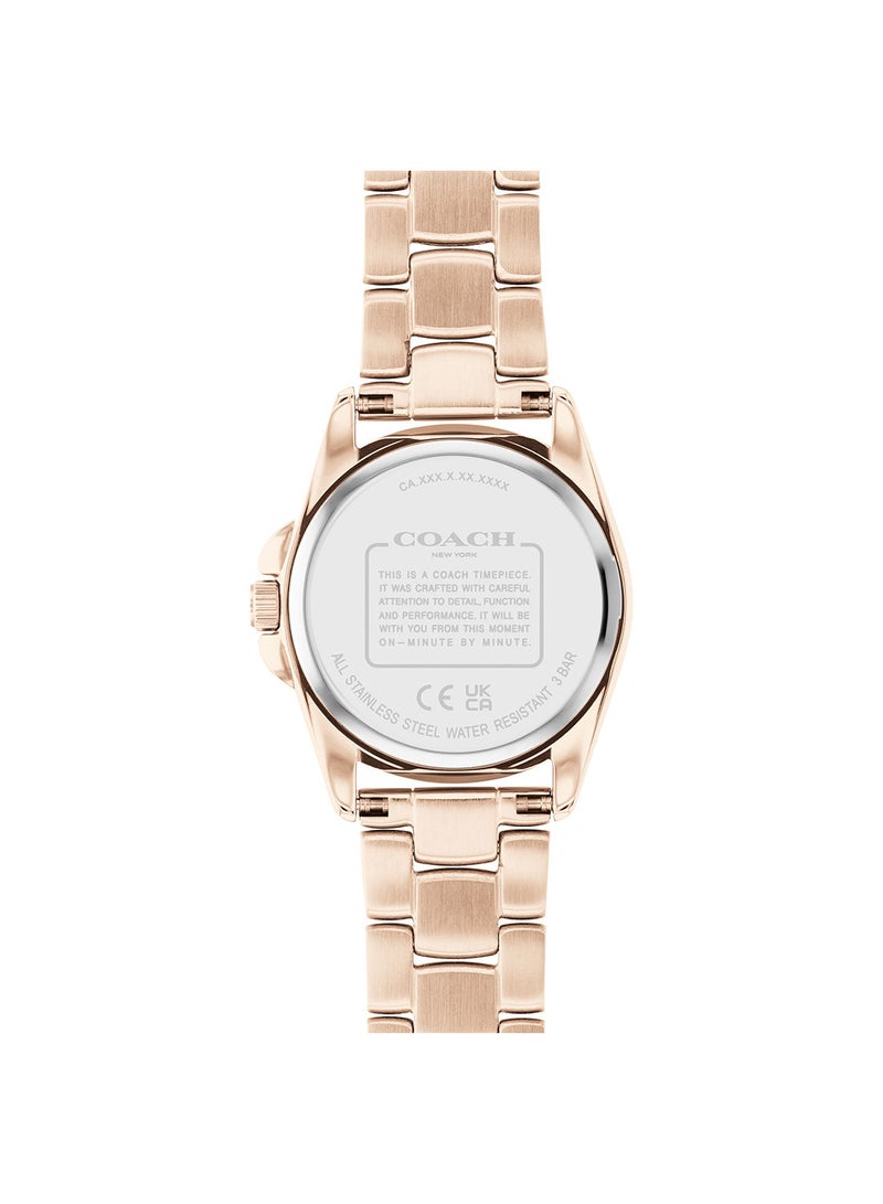 COACH Women's Greyson  Carnation Gold Dial Watch - 14503908 - Image 2