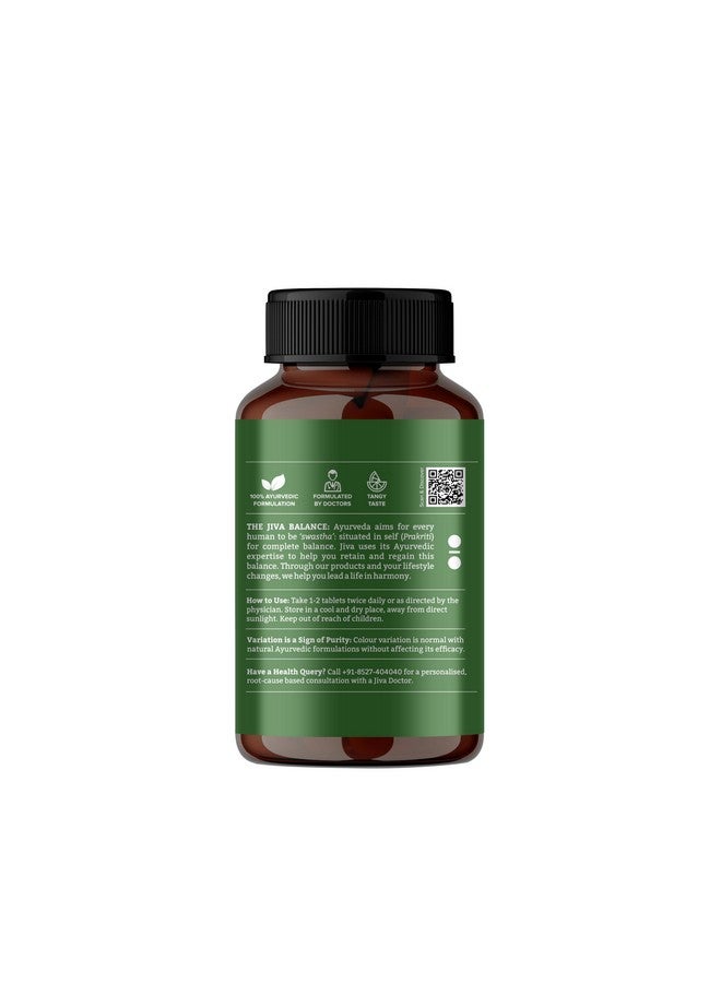 Jiva Digestall Tablet 500mg 600 Tablet | Provides Relief From Indigestion | Flatulence and Gastric Distress - 120 Tablet (Pack of 5) - Image 4