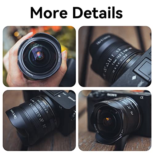 7artisans 7.5mm f2.8 Mark II APS-C Fisheye Wide Angle Manual Fixed Lens Mirrorless Cameras M4/3 Mount for Panasonic GH3 GH4 GF1 GM1 GM5 for Olympus E-M1 E-M5 E-M10 - Image 3