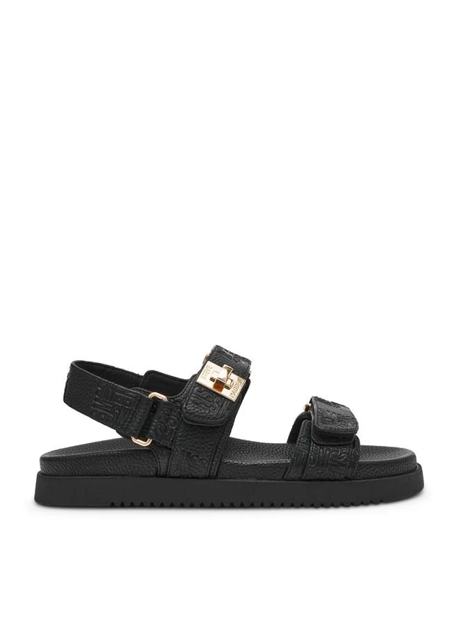 Mona Black Women's Round-Toe Flats