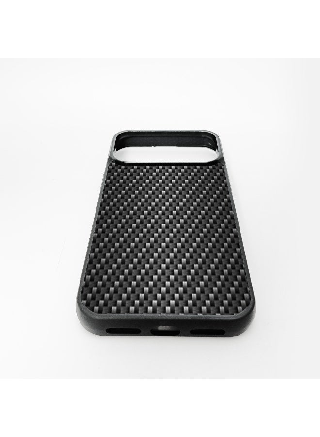 SHOPI Carbon Fiber Texture Shockproof Case for iPhone 17 Pro Max – Slim Protective Cover with Anti-Scratch & Durable Design - Image 2