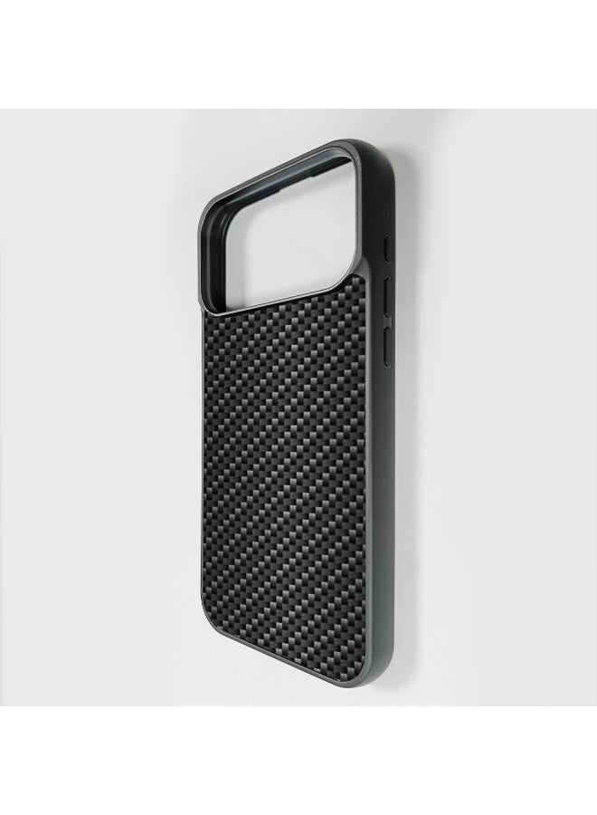 SHOPI Carbon Fiber Texture Shockproof Case for iPhone 17 Pro Max – Slim Protective Cover with Anti-Scratch & Durable Design - Image 3