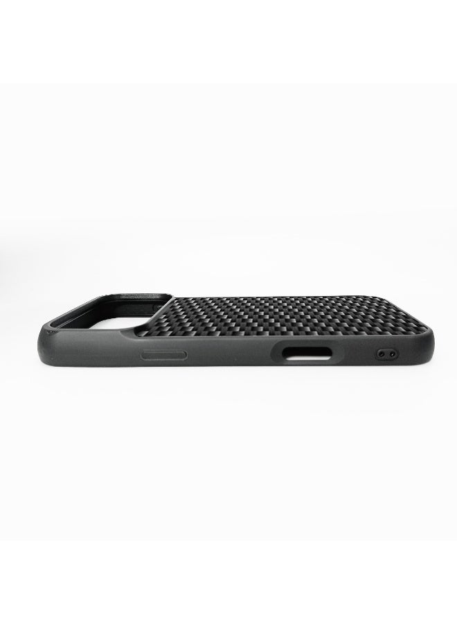 SHOPI Carbon Fiber Texture Shockproof Case for iPhone 17 Pro Max – Slim Protective Cover with Anti-Scratch & Durable Design - Image 4