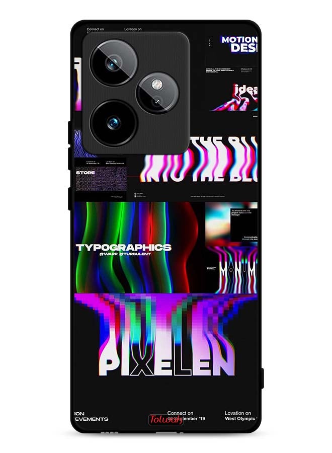 Tolwak Realme GT 7T 5G Protective Case Cover Motion Design