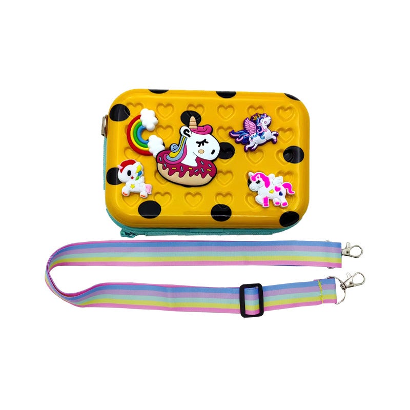 Cartoon Hard Shell Crossbody Bag for Girls - Image 4