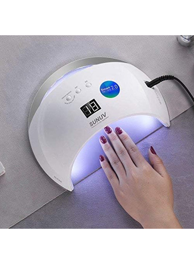 SUNUV 6 48W Nail Dryer Led Nail Lamp 21 Leds Uv Lamp For Curing All Gel Nail Polish Manicure Pedicure Salon Tool Lamp - Image 2