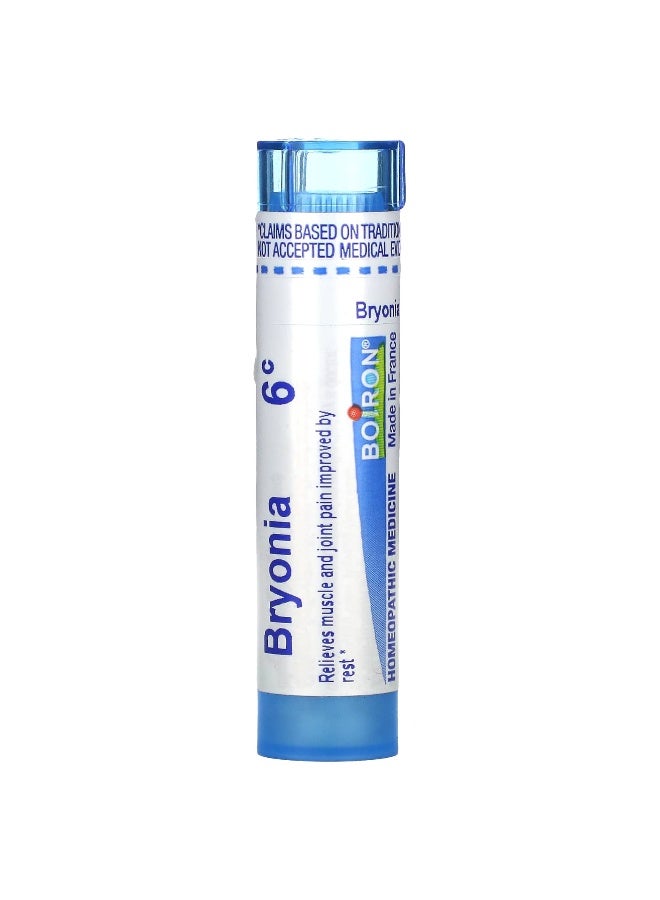 Boiron Boiron, Bryonia, 6C, Muscle & Joint Pain Relief, Approx 80 Pellets  - Image 1