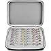 GWCASE Ring Organizer Storage Case - Jewelry Ring Display Collector Box with 42 Slots. Rings Tray Holder Showcase Fits - Image 2