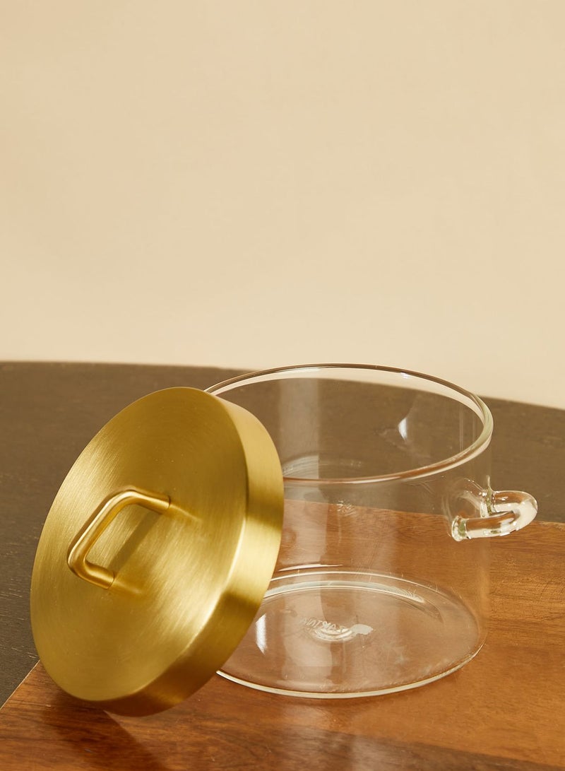 زارينا وعاء تخزين نحاسي - Image 2