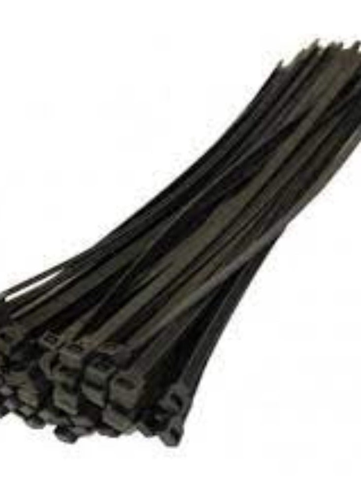 KNP KNP 20 cm (approximately 7.87 inches) Zip Ties are versatile tools designed for organizing and securing cables in home, office, garage, and workshop environments.  - Image 1