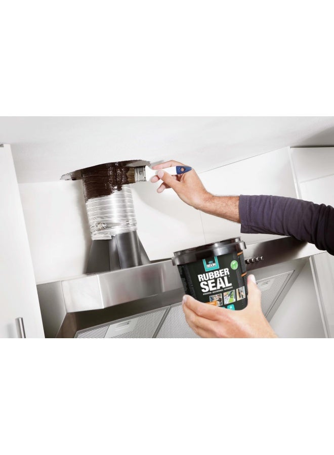 Bison Rubber Seal Waterproof Coating Tube – 250g – Flexible Rubber-Based Sealant for Leaks, Cracks & Repairs - Image 5