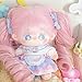 CALEMBOU Plush Doll 20cm Cute Cotton Doll with Skeleton Anime Plushies Soft Stuffed Dress Up Dolls Kawaii Plush Toys Gift Come with Doll Clothes DollClothesMaybePink - Image 3