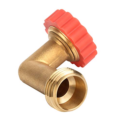Watflow Lead-Free Brass 90° Hose Saver, Garden Hose Adapter, Garden Hose Connector, 90 Degree Hose Elbow,Water Hose Saver, 2 Pcs - Image 5