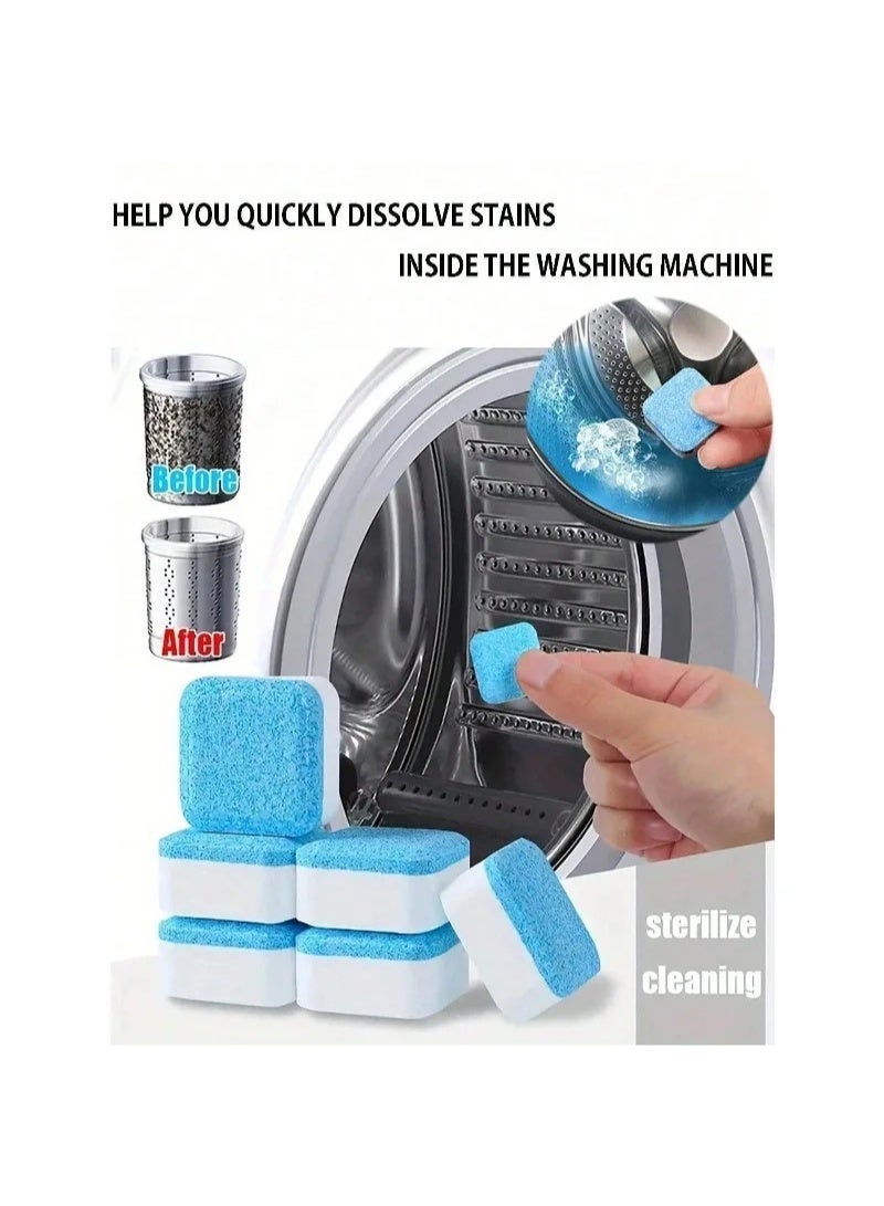 Washing Machine Cleaner Tablets 12 Pack – Washing Machine Drum Cleaner & Sanitizer – Removes Dirt, Residue, Limescale & Odor – Front & Top Load Washers - Image 4