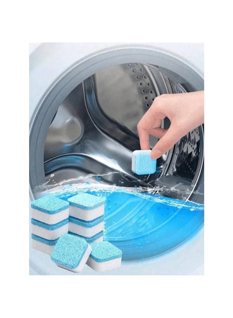 Washing Machine Cleaner Tablets 12 Pack – Washing Machine Drum Cleaner & Sanitizer – Removes Dirt, Residue, Limescale & Odor – Front & Top Load Washers - Image 3