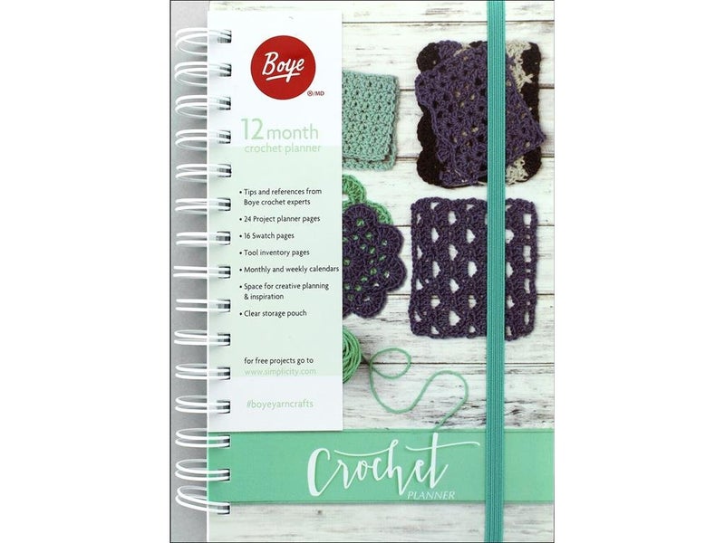 Boye 12 Month Planner Crochet - Image 1