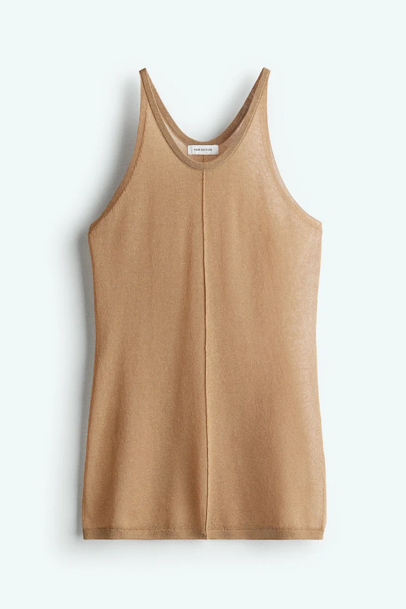 H&M Sheer-knit vest top