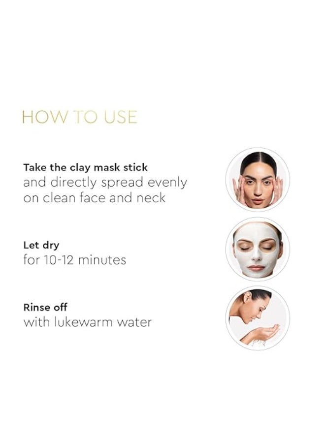 VLCC Clinic ProYouth Macrofilm Clay Mask - 50g | Powered with TiSi™ | Stick Clay Mask | Anti-Aging | Anti-Damage | Anti-Pigmentation | Lighten Dark Spots, and UV Damage | with Rhassoul Clay - Image 4