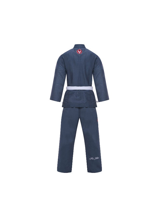 Tatsu تاتسو رونين بدلة جيو-جيتسو البرازيلية رمادية داكنة - Image 3