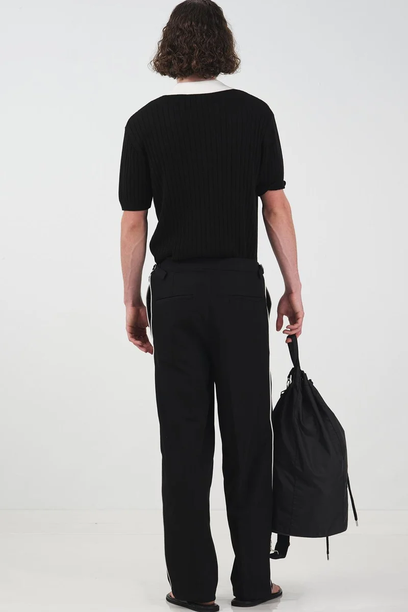 Giesto Black GIESTO Men's Suit Pants for Men | Best Price UAE