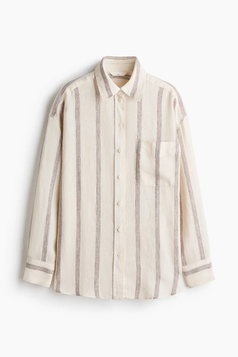 H&M Oversized linen shirt
