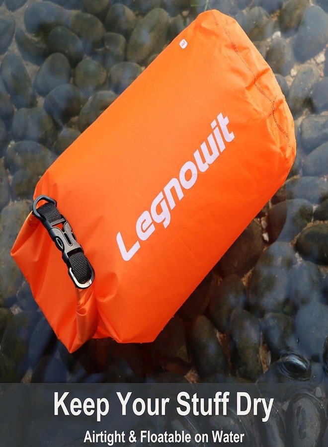 Legnowit Dry Bag, 3 Pack/5 Pack Waterproof Lightweight Small & Large Dry Sacks for Outdoor Camping, Backpacking, Kayaking, Boating, Travel and More - Image 2