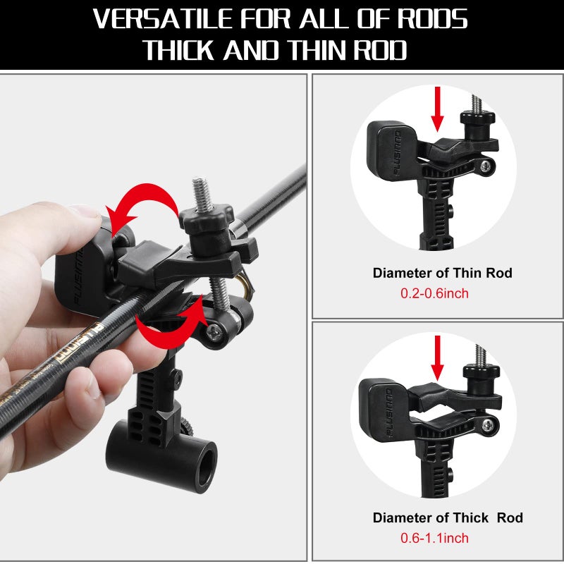 PLUSINNO Fishing Line Spooler with Unwinding Function, Fishing line Spooling Station Versatile for Both Thick & Thin Rods, Works with Spinning Reel, Cast Reel Without Line Twist-B - Image 5