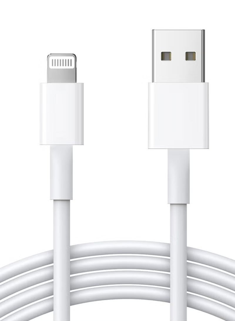 Denx iPhone Charger Cable 2M [MFi Certified] Lightning Cable iPhone Cable 2.4A Lightning Cord Compatible for iPhone 14/14 Pro/14 Plus/14 Pro Max, iPhone 13 Pro 12 Pro Max 11 XS 7 Plus 6S ipad Pro - Image 1