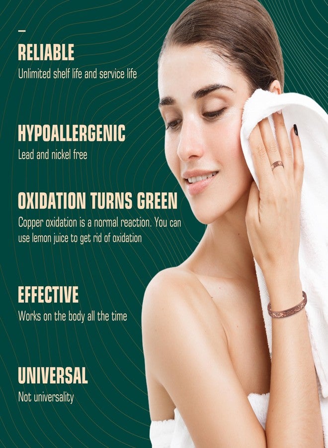 Mastyle® Copper Magnetic Ring | Adjustable | Men & Women | Classic Design - Image 4