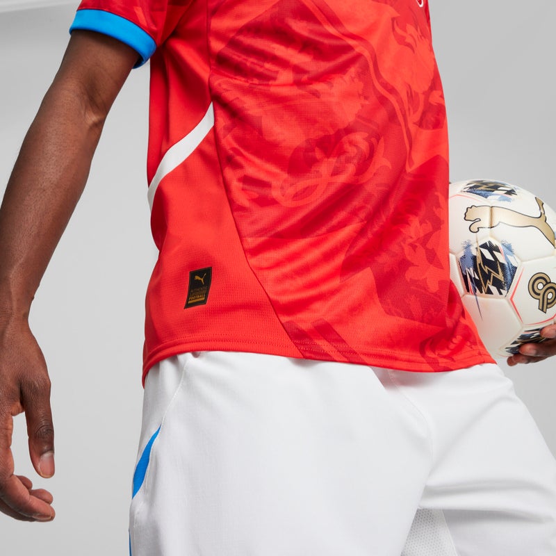 PUMA Czech Republic 2024 Home Mens Red Jersey - Image 2