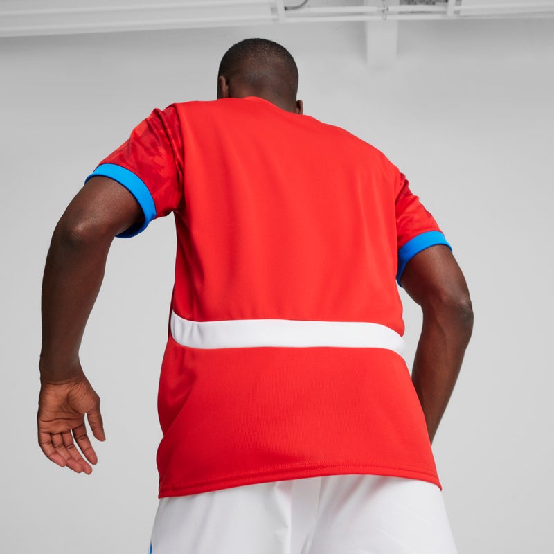 PUMA Czech Republic 2024 Home Mens Red Jersey - Image 4