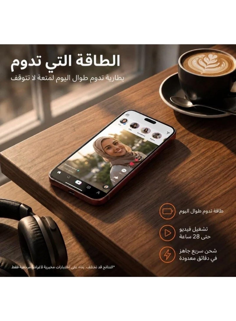 هوب S18 Promax - شاشة 6.8 بوصة، ذاكرة 16 جيجابايت + 1 تيرابايت، نظام أندرويد 16، كاميرا 8 ميجابكسل + 20 ميجابكسل، يدعم شبكات الجيل الخامس 5G - Image 4