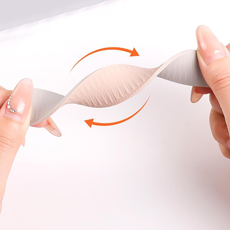 For Huawei Watch D2 Lychee Texture Soft Magnetic Silicone Watch Band(Blue Gray) - Image 3