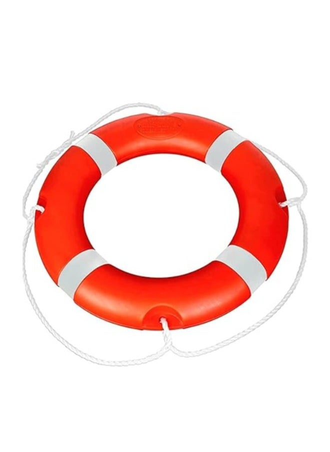 Generic High-Quality Lifebuoy Ring, 2.5kg – Durable & Reliable Safety Ring for Boating, Swimming, and Emergency Rescue. Ideal for Marine Use, Poolside Safety, and Coastal Areas. Bright Orange, Easy to Spot!  - Image 1