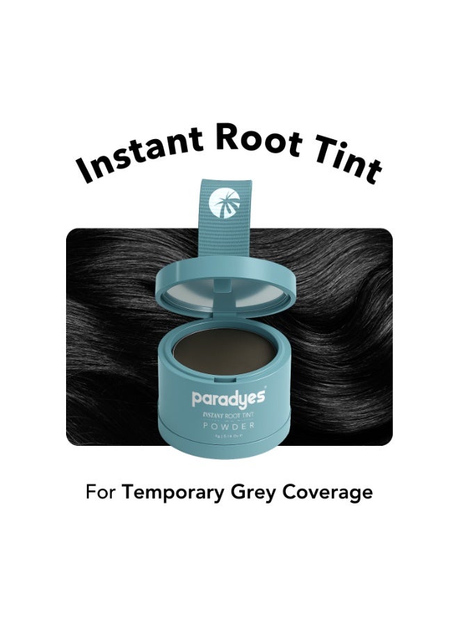 Paradyes Instant Tint Root Touch-up Powder (Natural Black) - Image 3